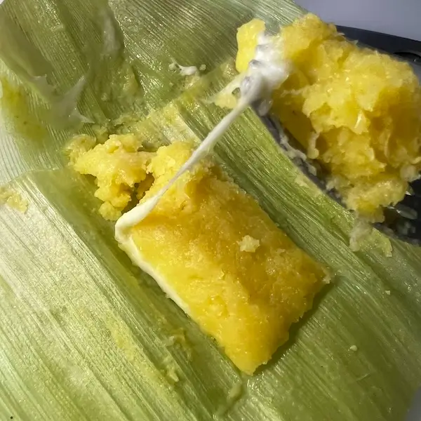 Pamonha Sweet with Cheese